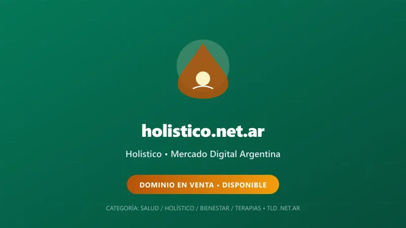 Identidad gráfica y activo digital para Holistico en Argentina